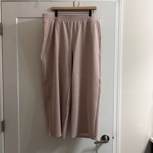 Striped Wide-Leg Pants